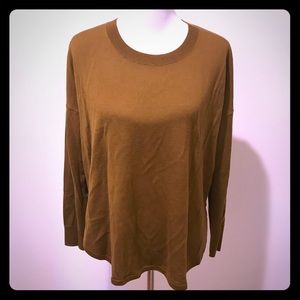 Madewell shirt-tail sweater